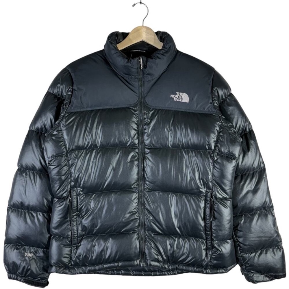 The North Face Men's Charcoal Puffer Jacket